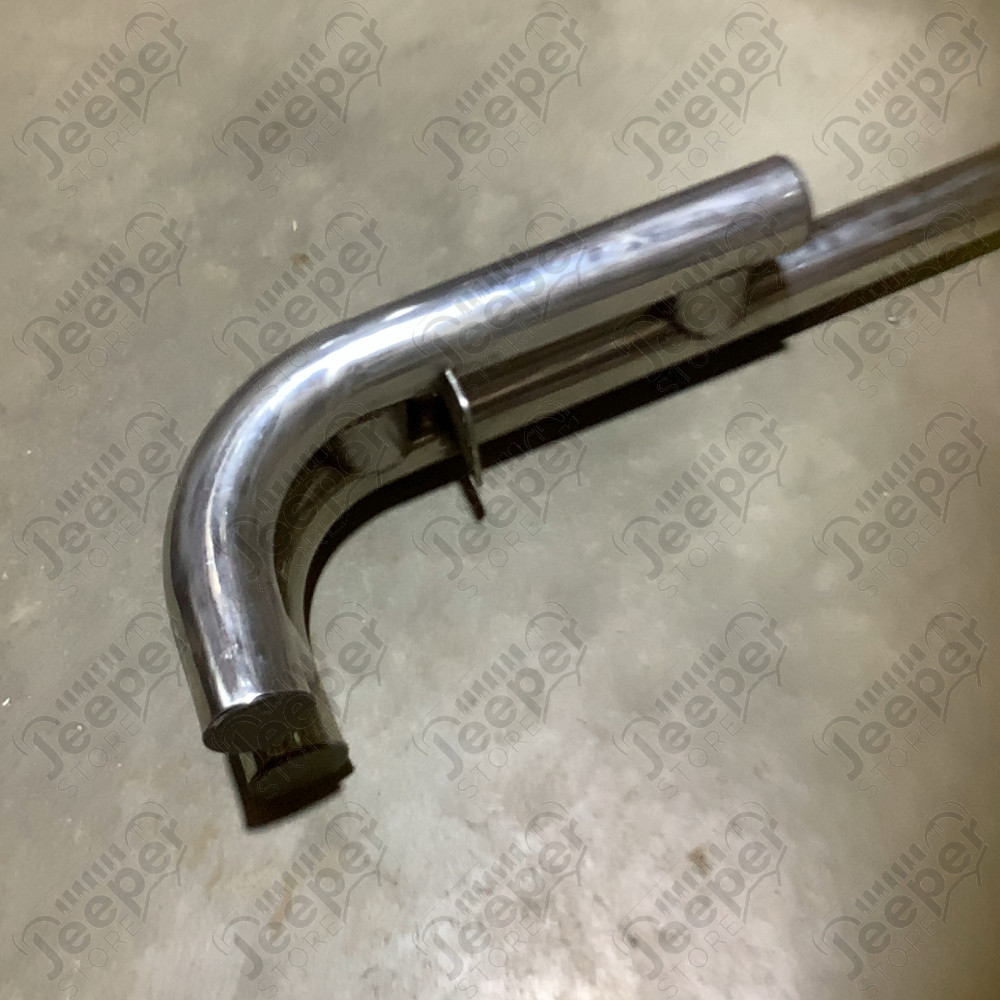 Occasion : Pare chocs arrière tubulaire acier / inox sans fixation pour Jeep Wrangler JK