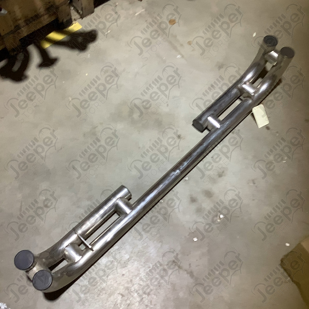 Occasion : Pare chocs arrière tubulaire acier / inox sans fixation pour Jeep Wrangler JK