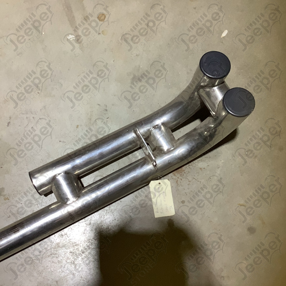 Occasion : Pare chocs arrière tubulaire acier / inox sans fixation pour Jeep Wrangler JK
