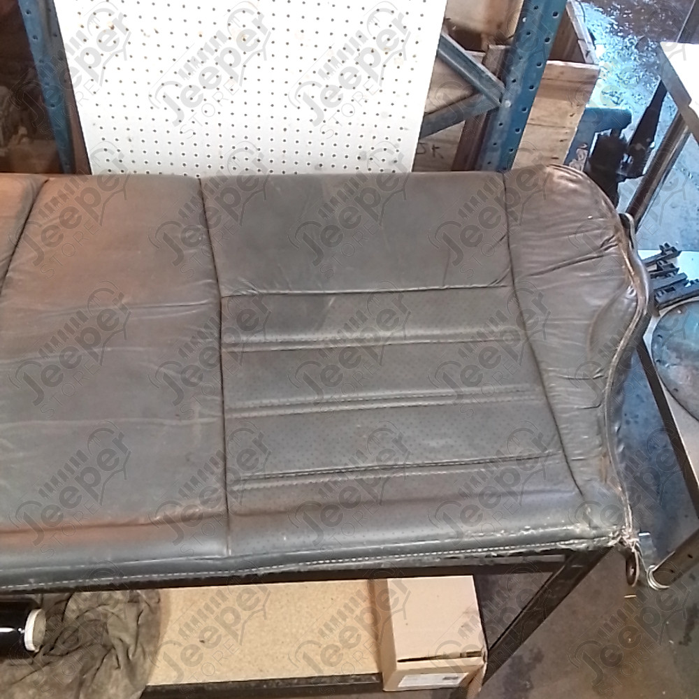 Occasion : Dossier banquette arrière gris en cuir pour Jeep Cherokee XJ