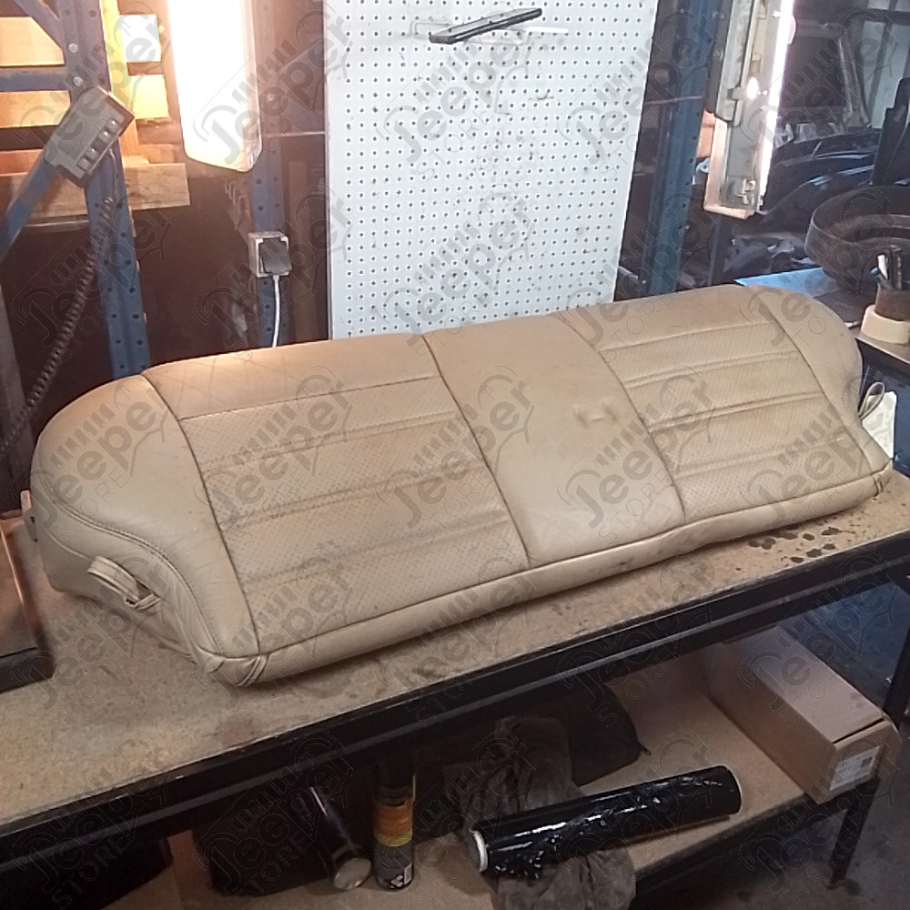 Occasion : Assise banquette arrière beige en cuir pour Jeep Cherokee XJ