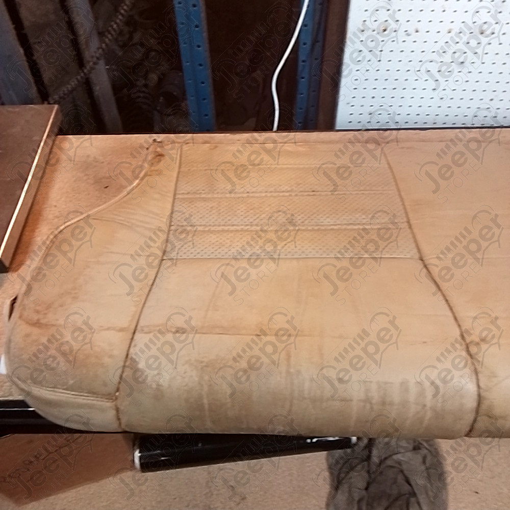 Occasion : Dossier banquette arrière beige en cuir pour Jeep Cherokee XJ