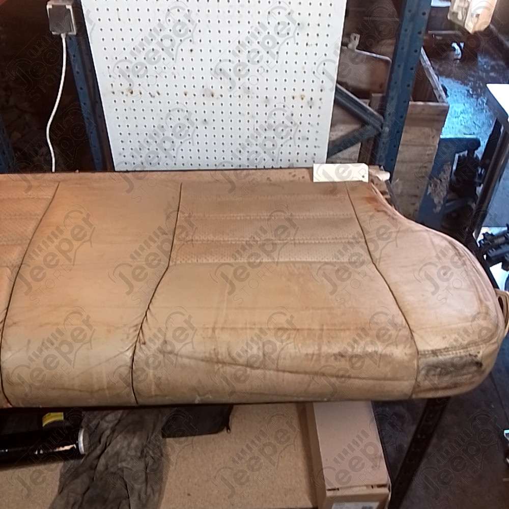 Occasion : Dossier banquette arrière beige en cuir pour Jeep Cherokee XJ