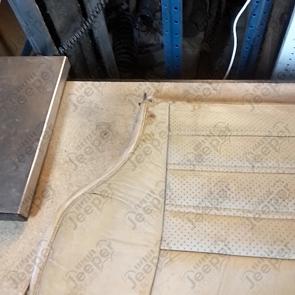 Occasion : Dossier banquette arrière beige en cuir pour Jeep Cherokee XJ