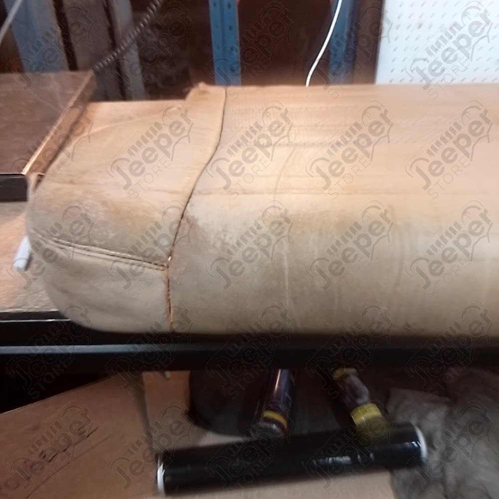 Occasion : Dossier banquette arrière beige en cuir pour Jeep Cherokee XJ