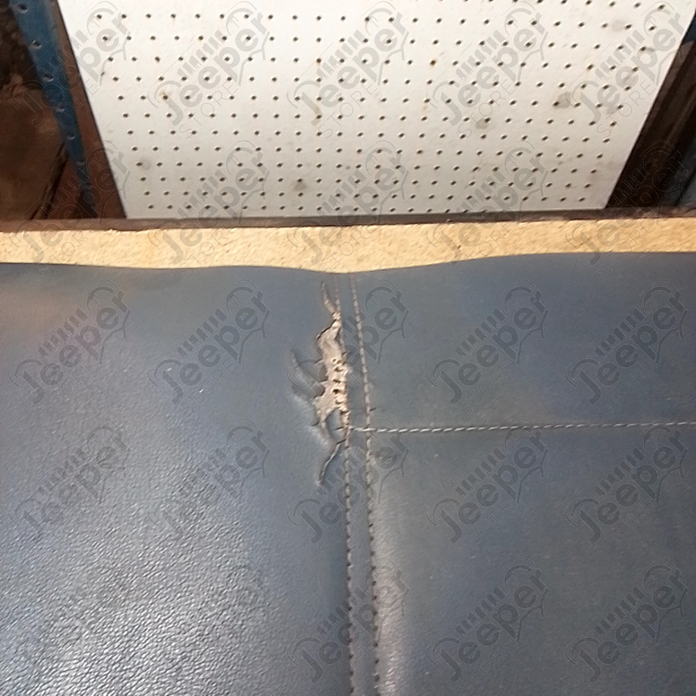 Occasion : Dossier banquette arrière bleu en cuir pour Jeep Cherokee XJ