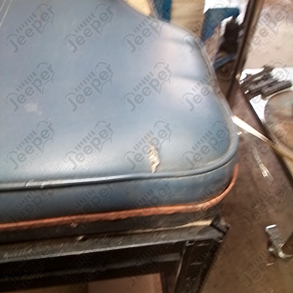 Occasion : Dossier banquette arrière bleu en cuir pour Jeep Cherokee XJ