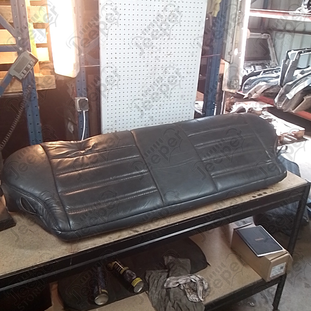 Occasion : Assise banquette arrière grise en cuir pour Jeep Cherokee XJ