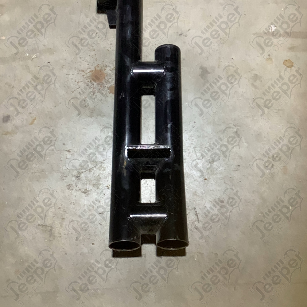 Occasion : Pare chocs arrière noir tubulaire avec attelage USA pour Jeep CJ5, CJ6, CJ7, CJ8, YJ, TJ
