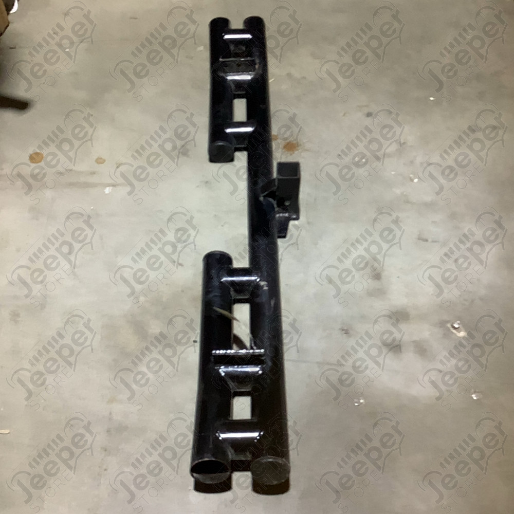 Occasion : Pare chocs arrière noir tubulaire avec attelage USA pour Jeep CJ5, CJ6, CJ7, CJ8, YJ, TJ