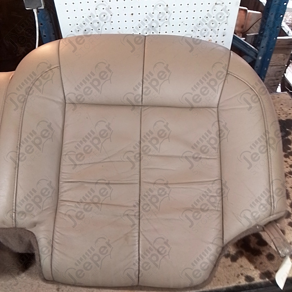 Occasion : Assise 2/3 banquette arrière beige en cuir pour Jeep Grand Cherokee WJ, WG