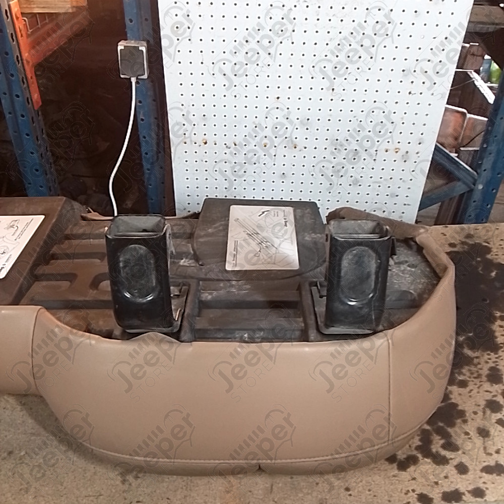 Occasion : Assise 2/3 banquette arrière beige en cuir pour Jeep Grand Cherokee WJ, WG