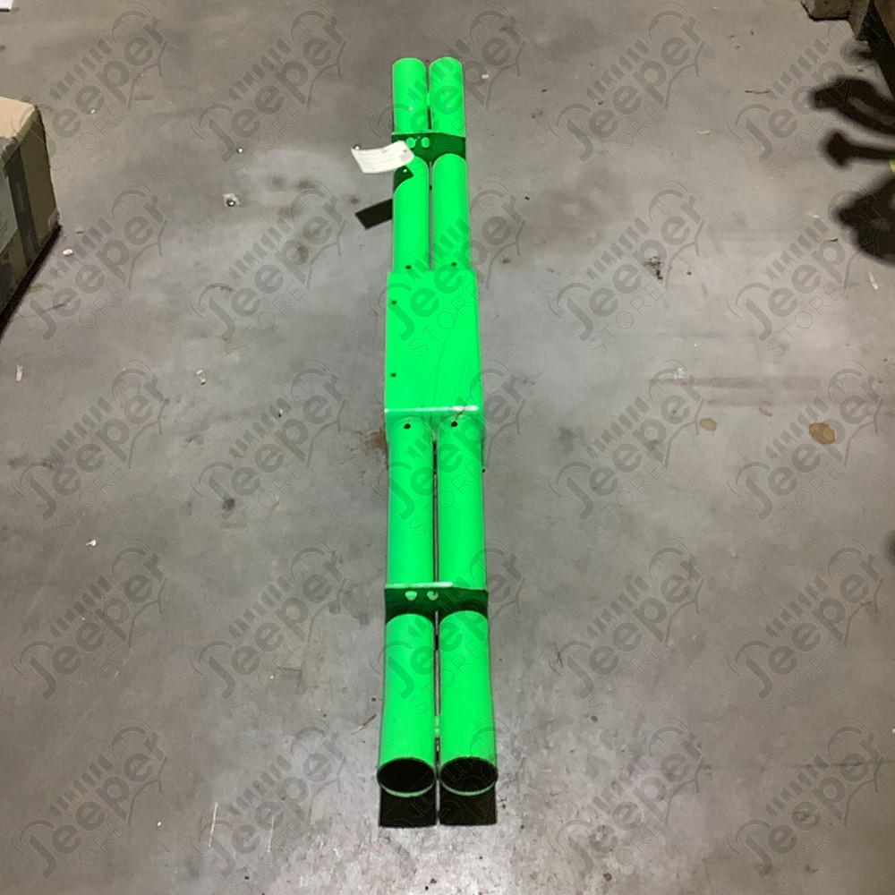 Occasion : Pare chocs arrière tubulaire fluo sans fixation pour Jeep Wrangler JK