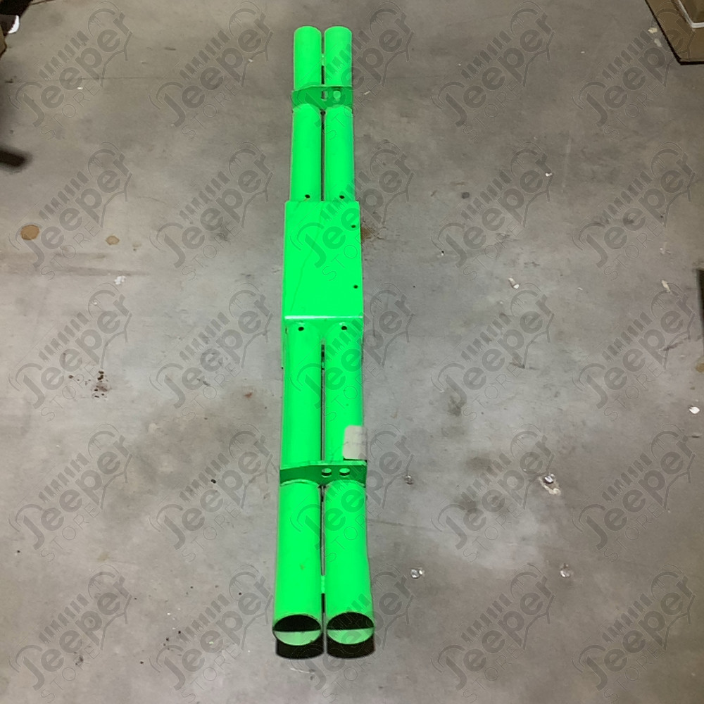 Occasion : Pare chocs arrière tubulaire fluo sans fixation pour Jeep Wrangler JK