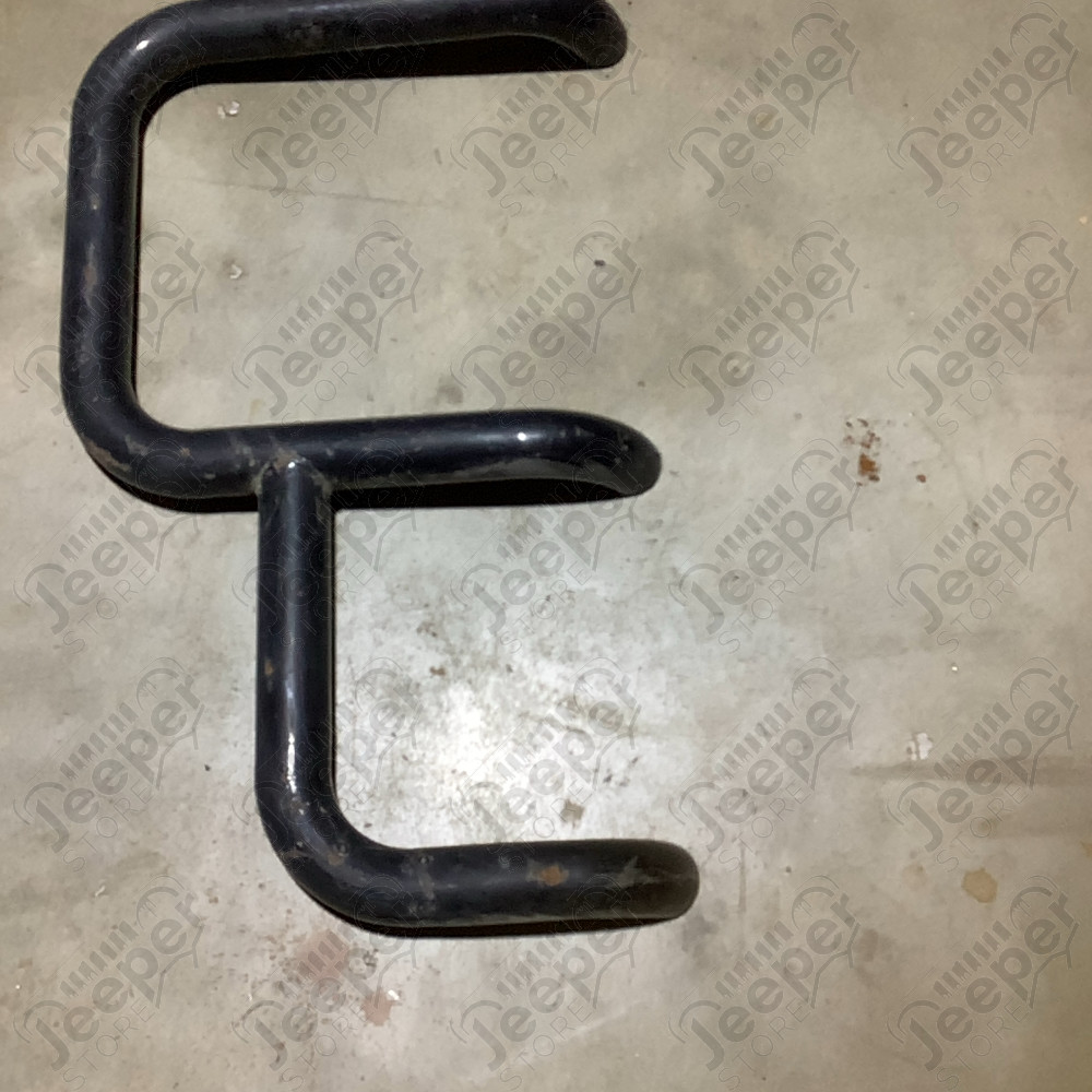 Occasion : Pare buffles à boulonner sur pare chocs origine noir pour Jeep CJ5, CJ6, CJ7, CJ8, YJ, TJ