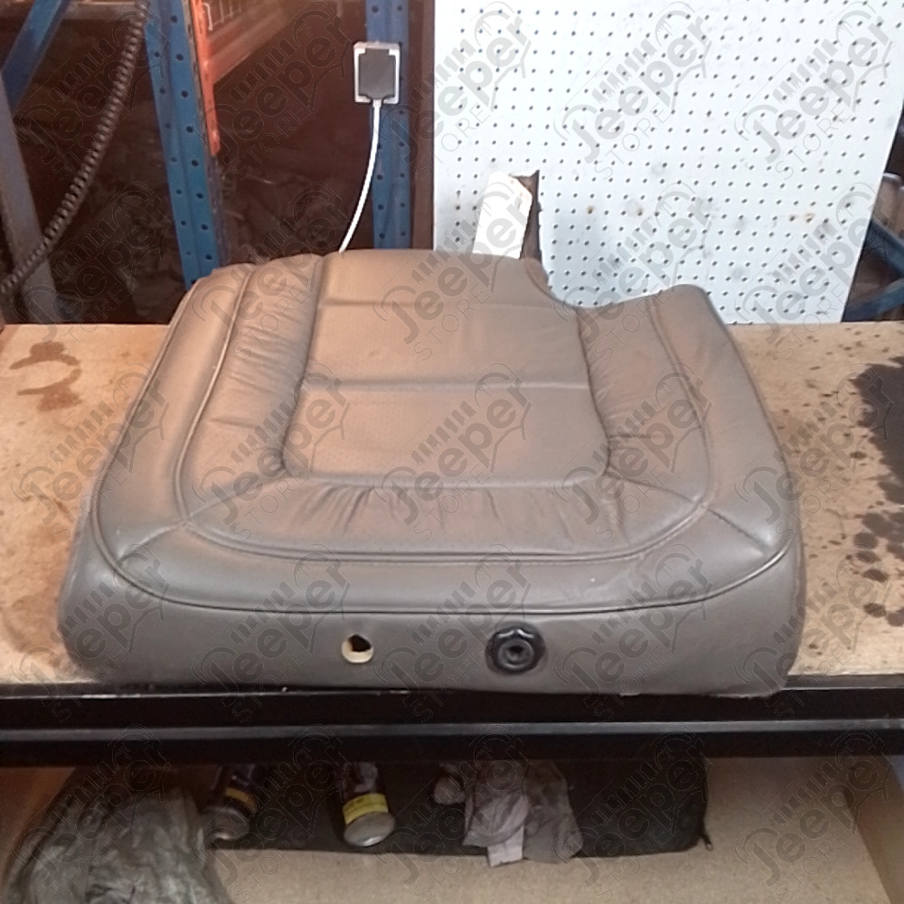 Occasion : Dossier 1/3 banquette arrière chocolat en cuir pour Jeep Grand Cherokee ZJ, ZG