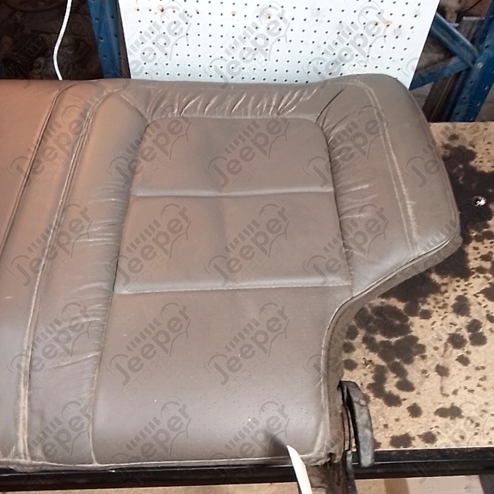 Occasion : Assise 2/3 banquette arrière chocolat en cuir pour Jeep Grand Cherokee ZJ, ZG