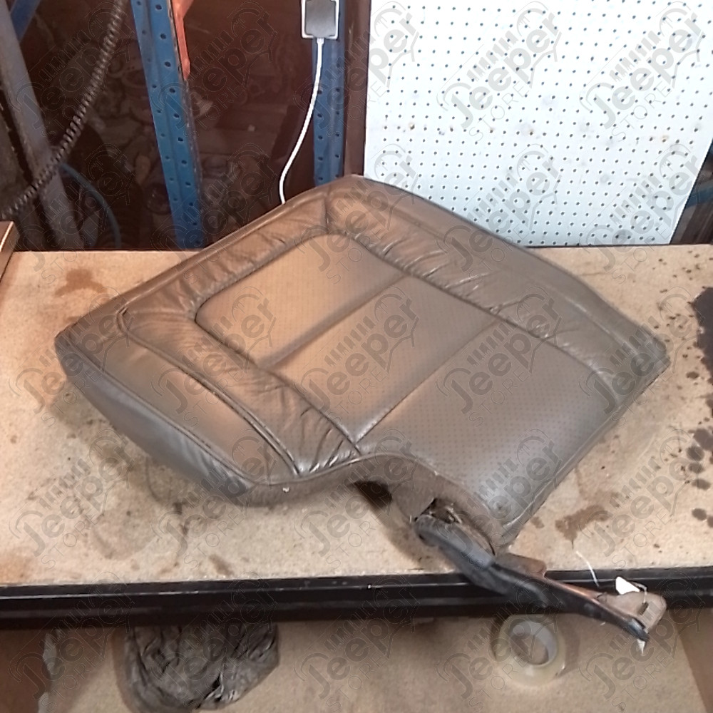 Occasion : Dossier 1/3 banquette arrière chocolat en cuir pour Jeep Grand Cherokee ZJ, ZG