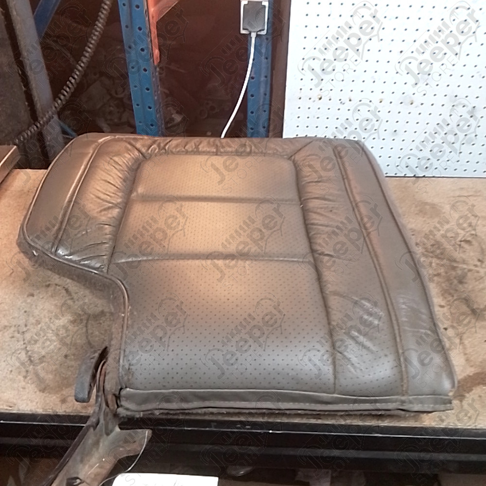 Occasion : Dossier 1/3 banquette arrière chocolat en cuir pour Jeep Grand Cherokee ZJ, ZG