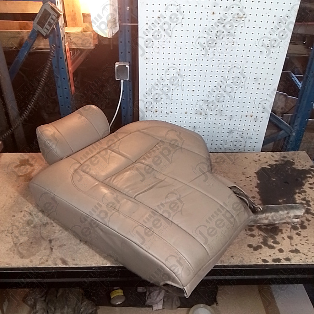 Occasion : Dossier 1/3 banquette arrière chocolat en cuir + appui tête pour Jeep Grand Cherokee WJ, WG