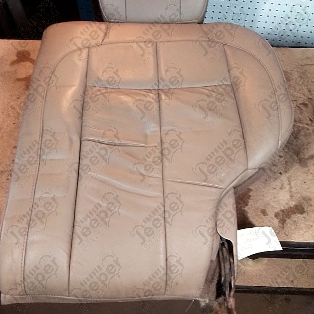 Occasion : Dossier 1/3 banquette arrière chocolat en cuir + appui tête pour Jeep Grand Cherokee WJ, WG