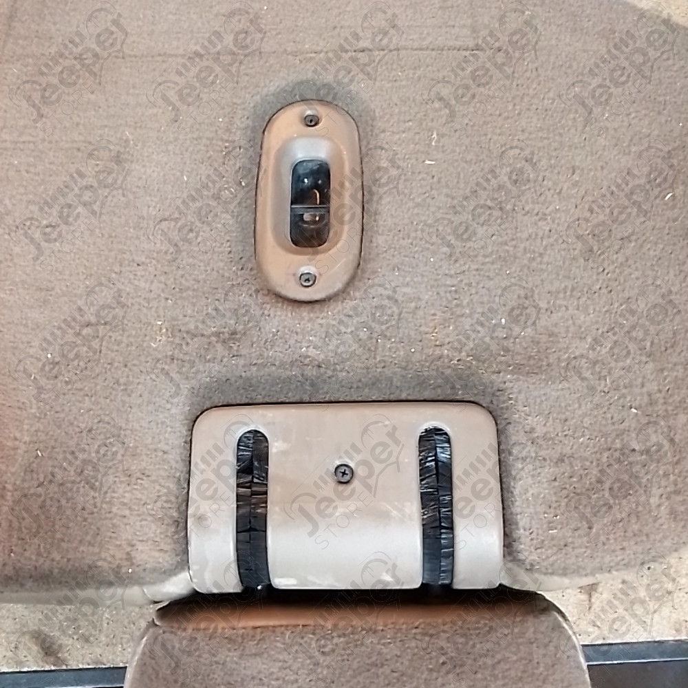 Occasion : Dossier 1/3 banquette arrière chocolat en cuir + appui tête pour Jeep Grand Cherokee WJ, WG
