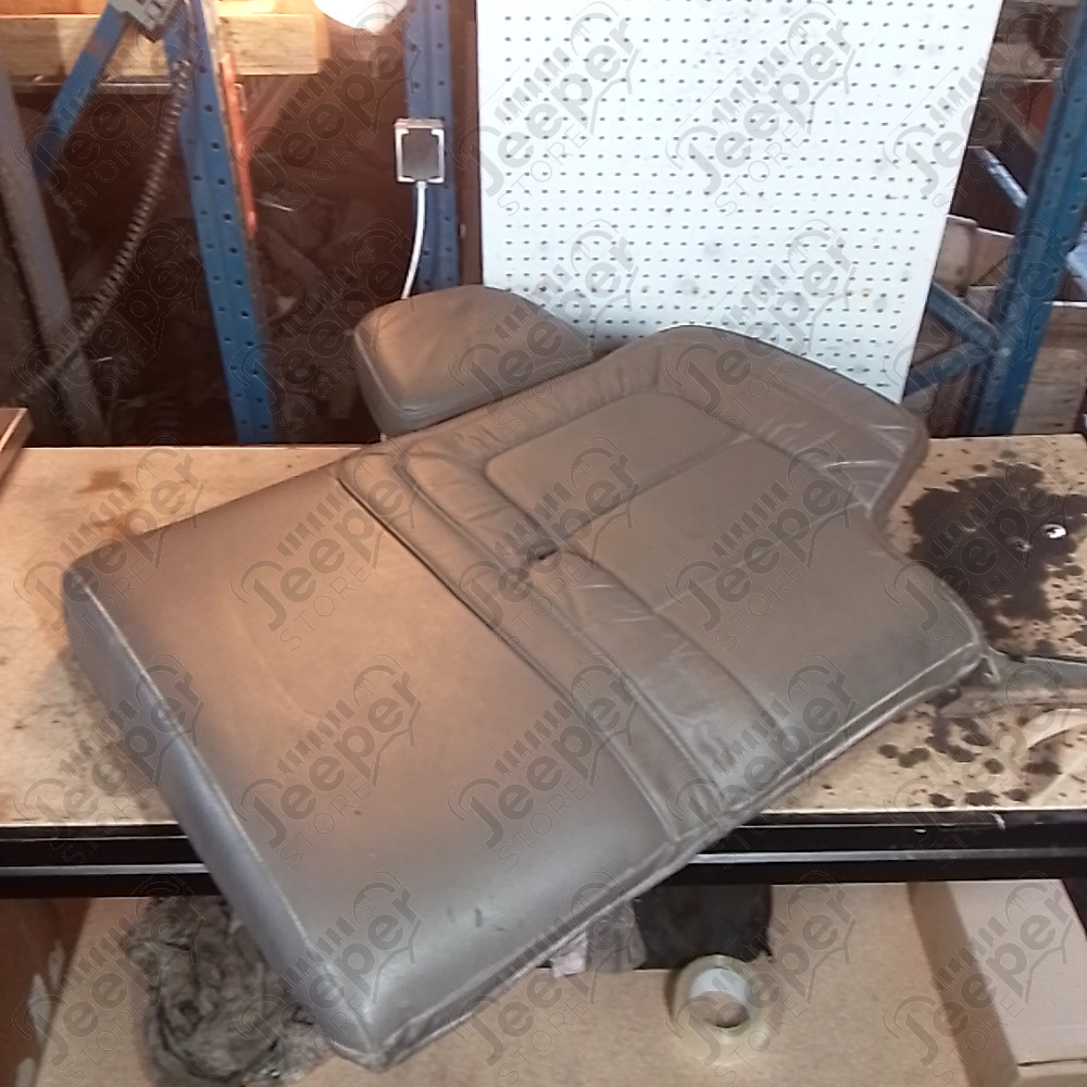 Occasion : Dossier 2/3 banquette arrière chocolat en cuir + appui tête pour Jeep Grand Cherokee ZJ, ZG