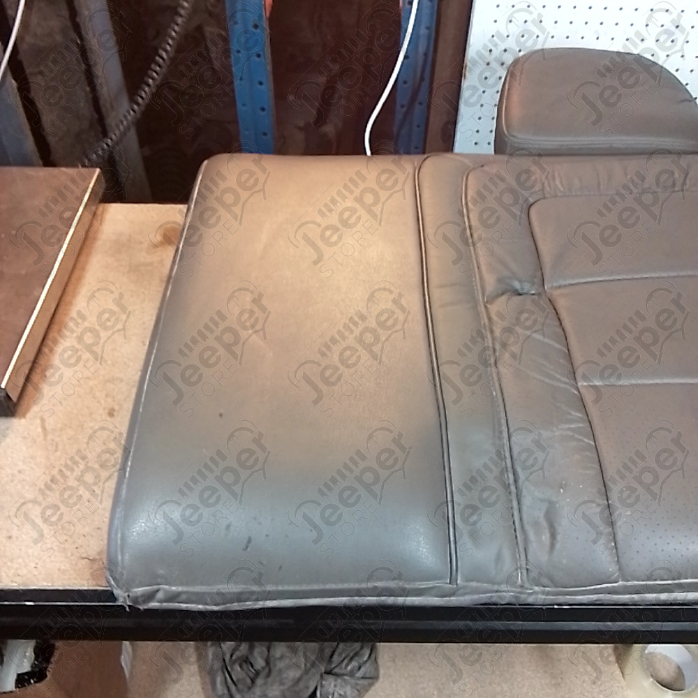 Occasion : Dossier 2/3 banquette arrière chocolat en cuir + appui tête pour Jeep Grand Cherokee ZJ, ZG