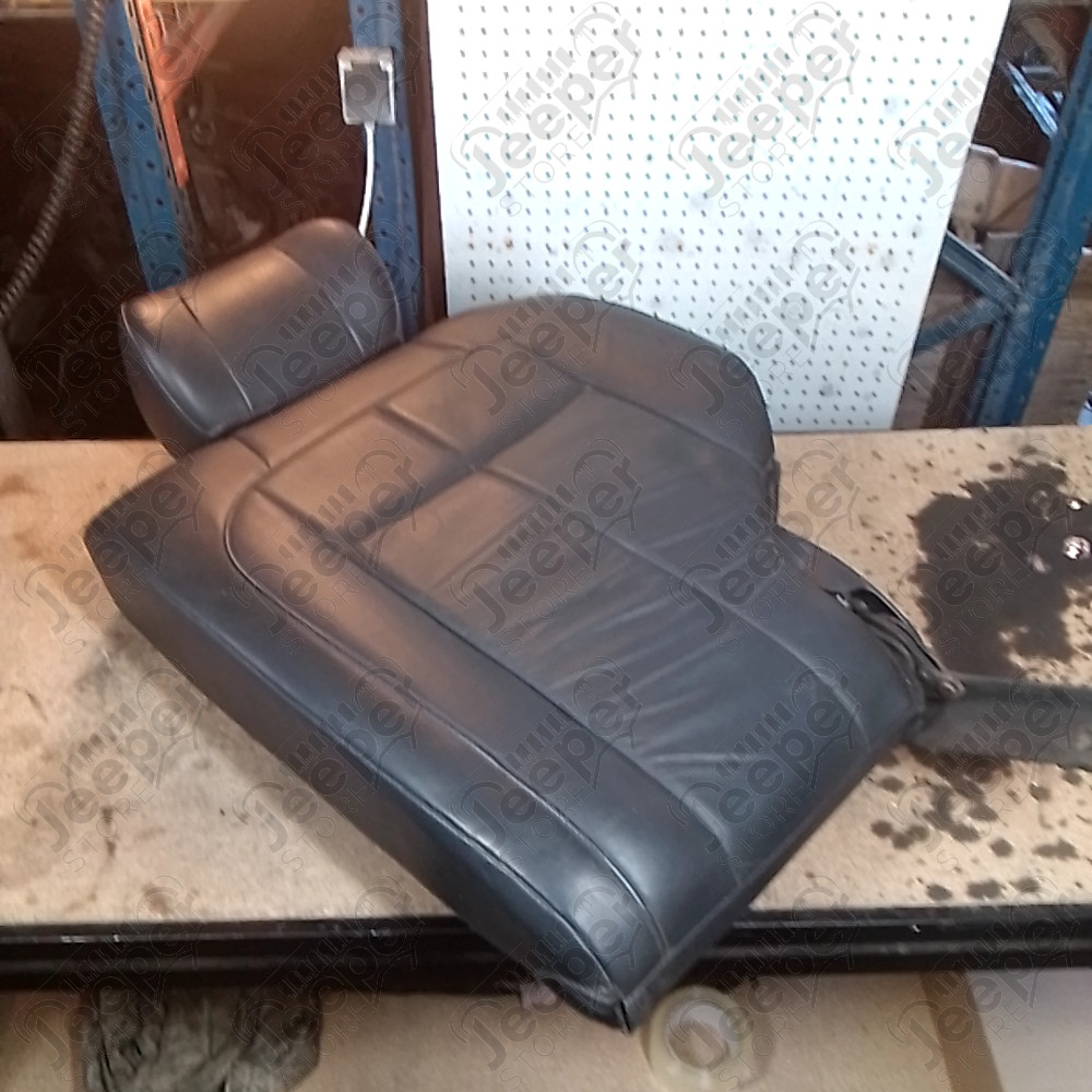 Occasion : Dossier 1/3 banquette arrière gris/noir en cuir + appui tête pour Jeep Grand Cherokee WJ, WG