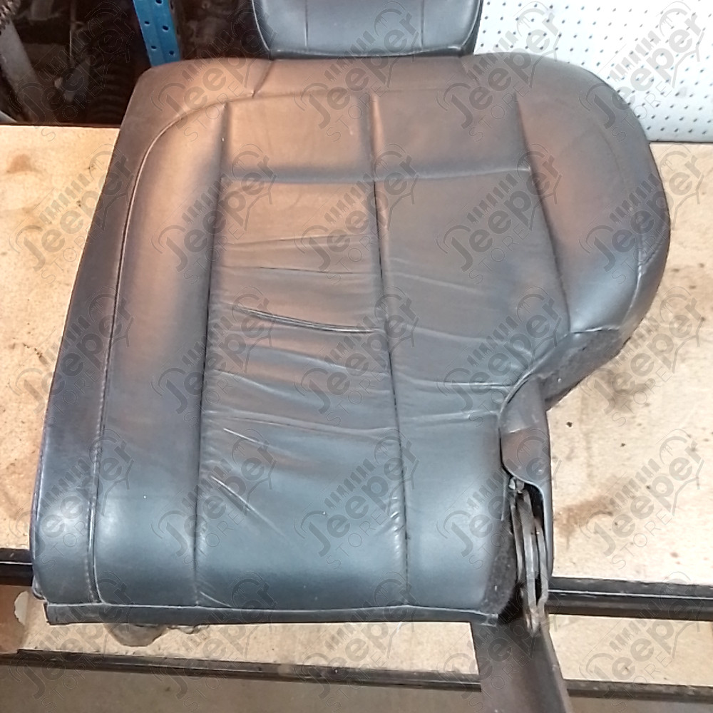 Occasion : Dossier 1/3 banquette arrière gris/noir en cuir + appui tête pour Jeep Grand Cherokee WJ, WG