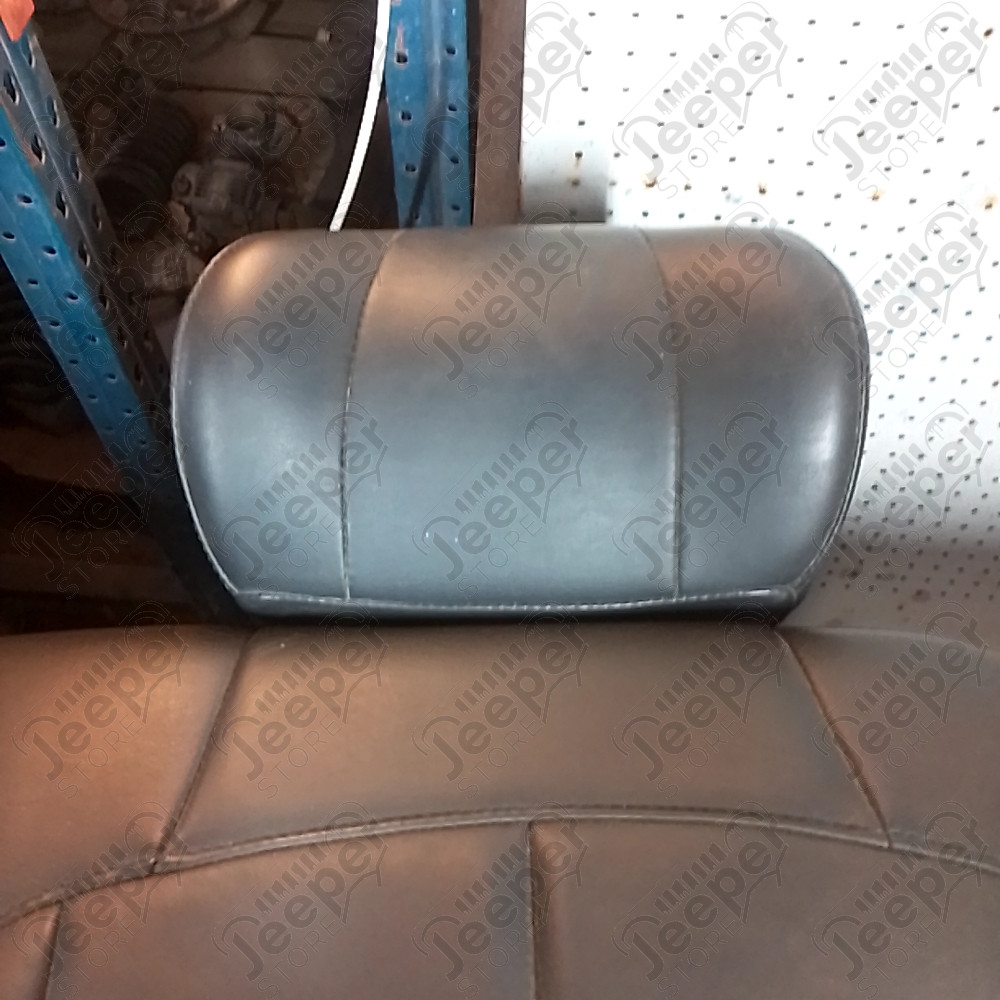 Occasion : Dossier 1/3 banquette arrière gris/noir en cuir + appui tête pour Jeep Grand Cherokee WJ, WG