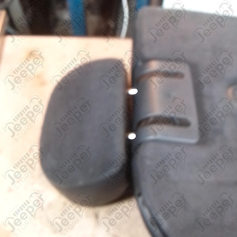 Occasion : Dossier 1/3 banquette arrière gris/noir en cuir + appui tête pour Jeep Grand Cherokee WJ, WG
