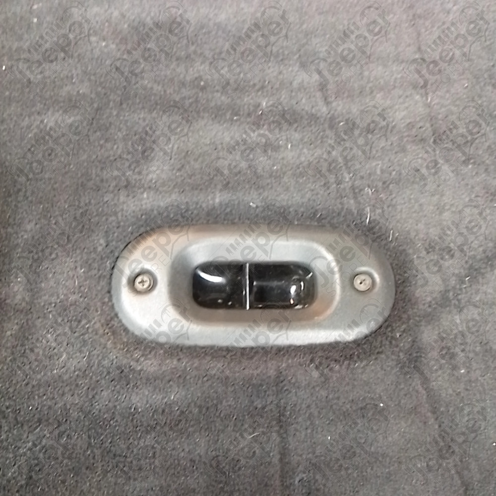 Occasion : Dossier 1/3 banquette arrière gris/noir en cuir + appui tête pour Jeep Grand Cherokee WJ, WG