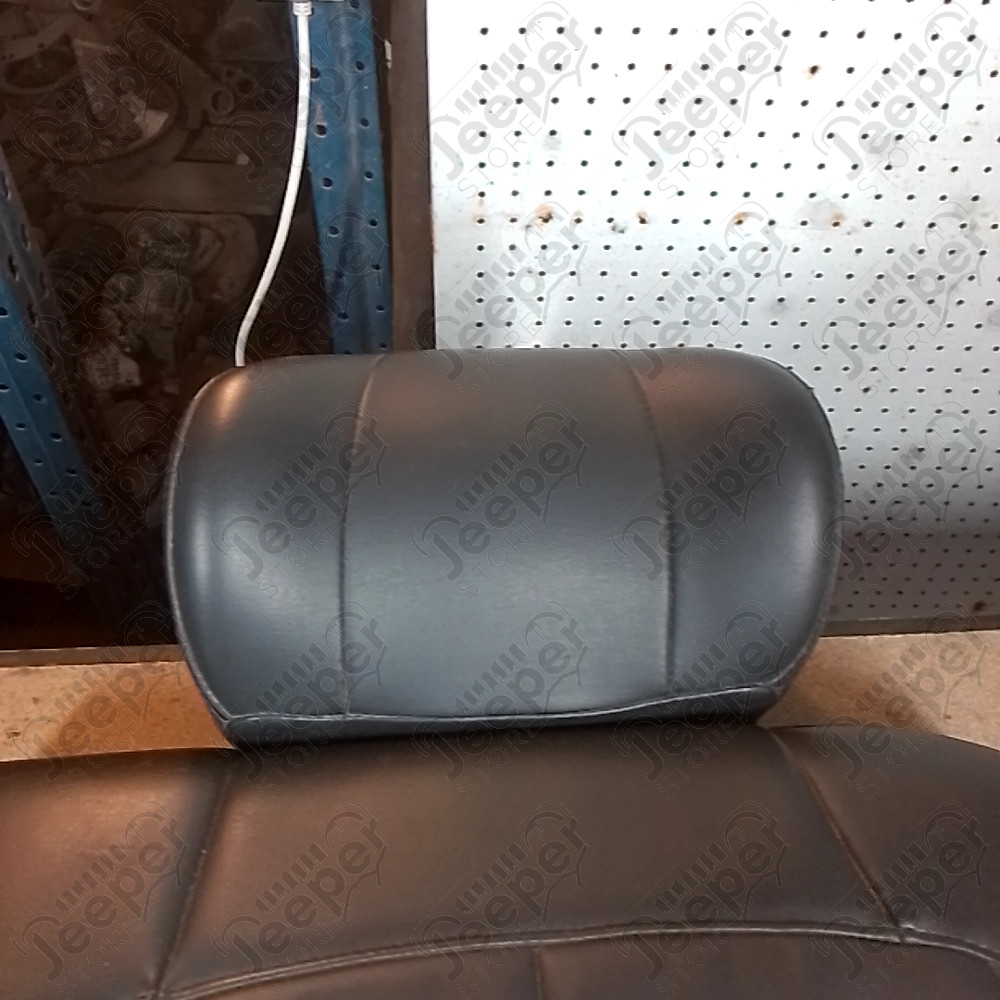 Occasion : Dossier 1/3 banquette arrière gris/noir en cuir + appui tête pour Jeep Grand Cherokee WJ, WG
