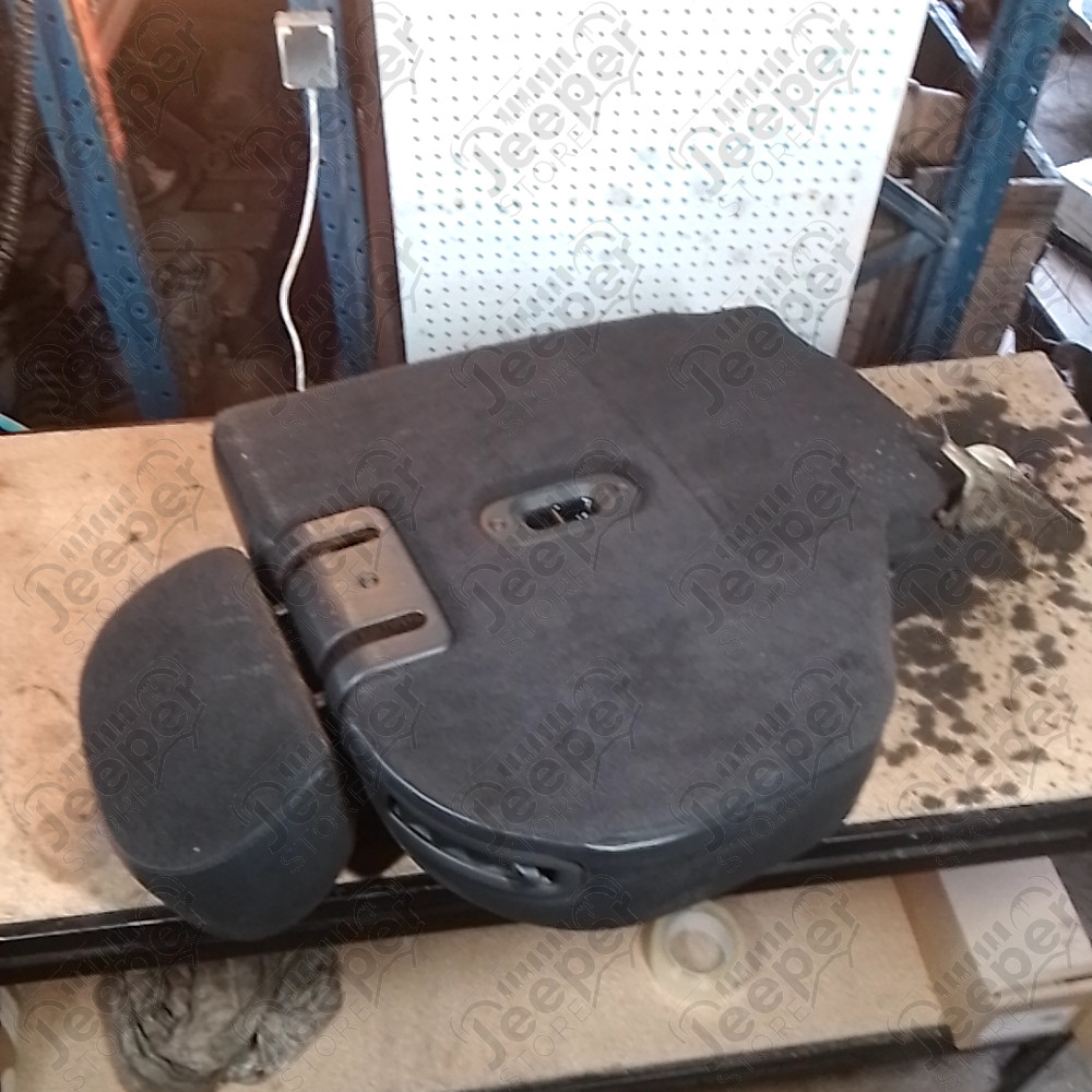 Occasion : Dossier 1/3 banquette arrière gris/noir en cuir + appui tête pour Jeep Grand Cherokee WJ, WG