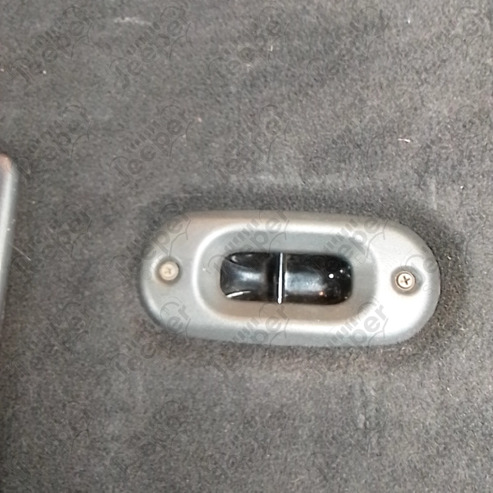 Occasion : Dossier 1/3 banquette arrière gris/noir en cuir + appui tête pour Jeep Grand Cherokee WJ, WG