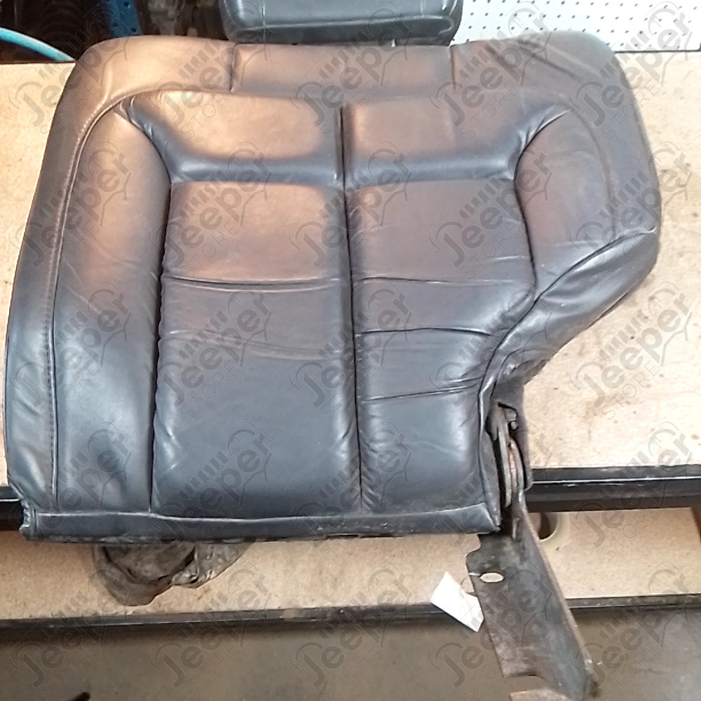 Occasion : Dossier 1/3 banquette arrière gris/noir en cuir + appui tête pour Jeep Grand Cherokee WJ, WG