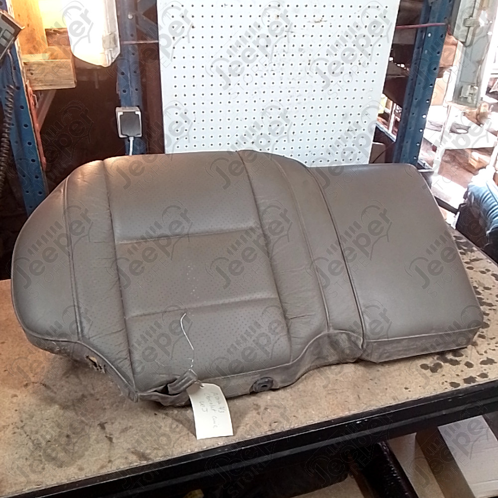 Occasion : Assise 2/3 banquette arrière chocolat en cuir pour Jeep Grand Cherokee WJ, WG