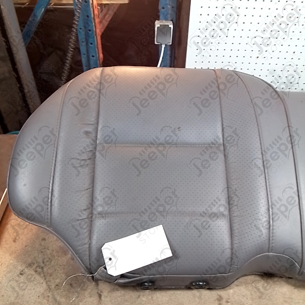 Occasion : Assise 2/3 banquette arrière grise en cuir pour Jeep Grand Cherokee WJ, WG