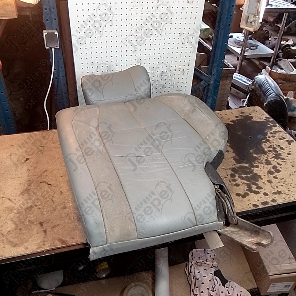 Occasion : Dossier 1/3 banquette arrière gris en cuir/alcantara + appui tête pour Jeep Grand Cherokee WJ, WG