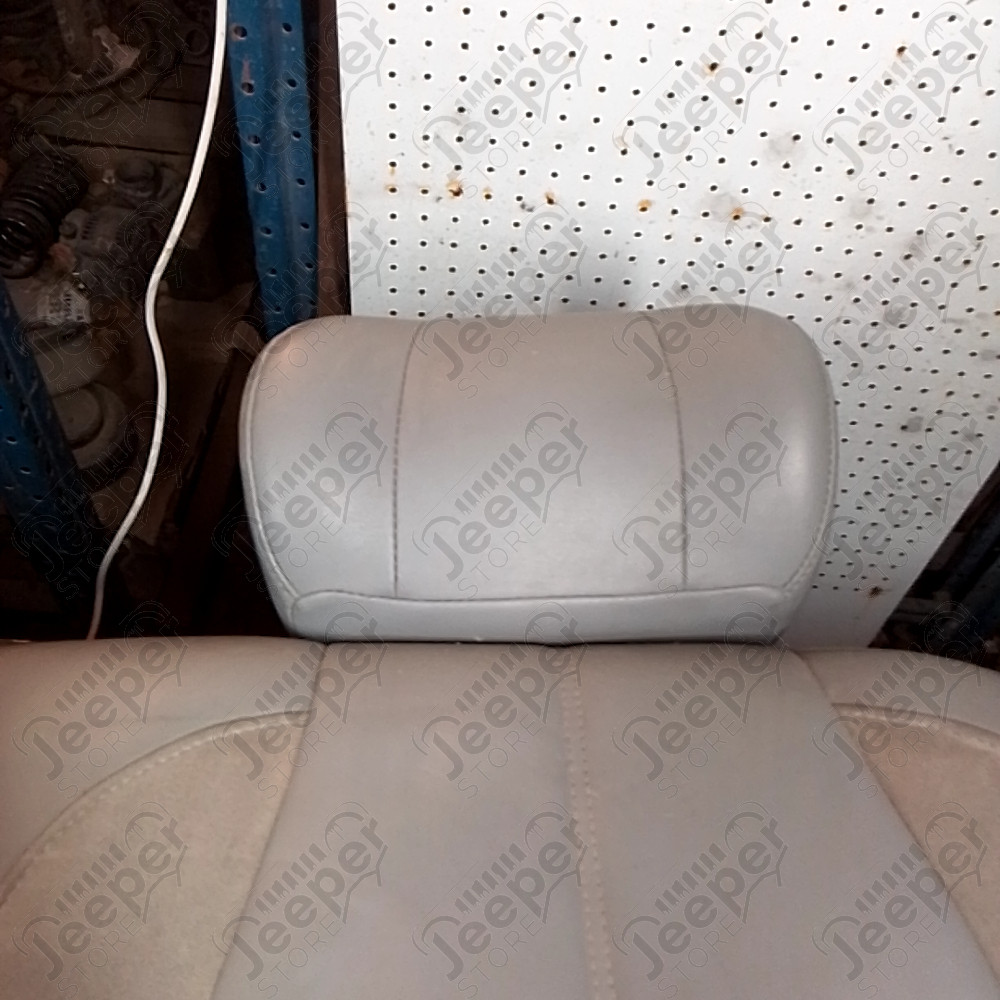 Occasion : Dossier 1/3 banquette arrière gris en cuir/alcantara + appui tête pour Jeep Grand Cherokee WJ, WG