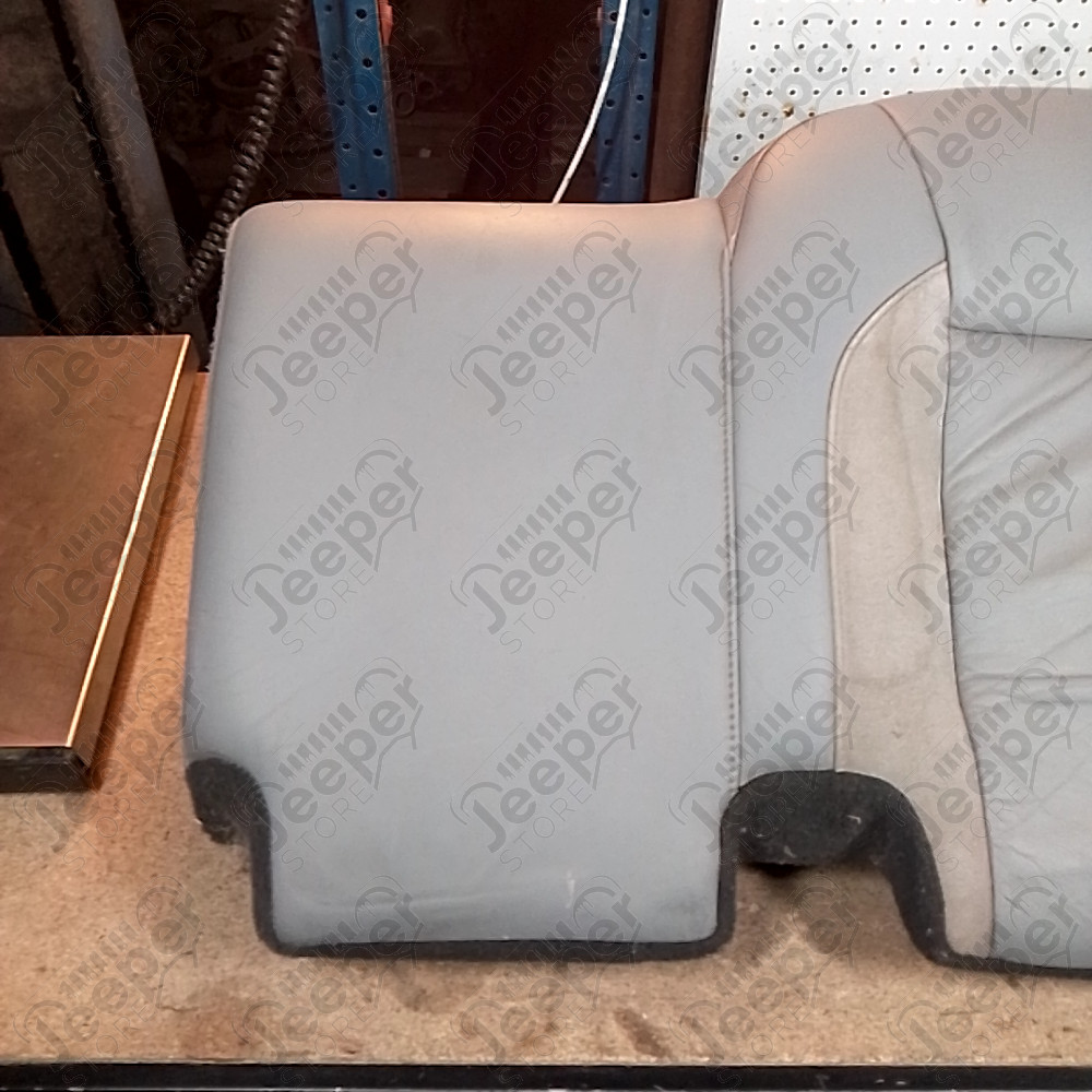Occasion : Assise 2/3 banquette arrière grise en alcantara/cuir pour Jeep Grand Cherokee WJ, WG