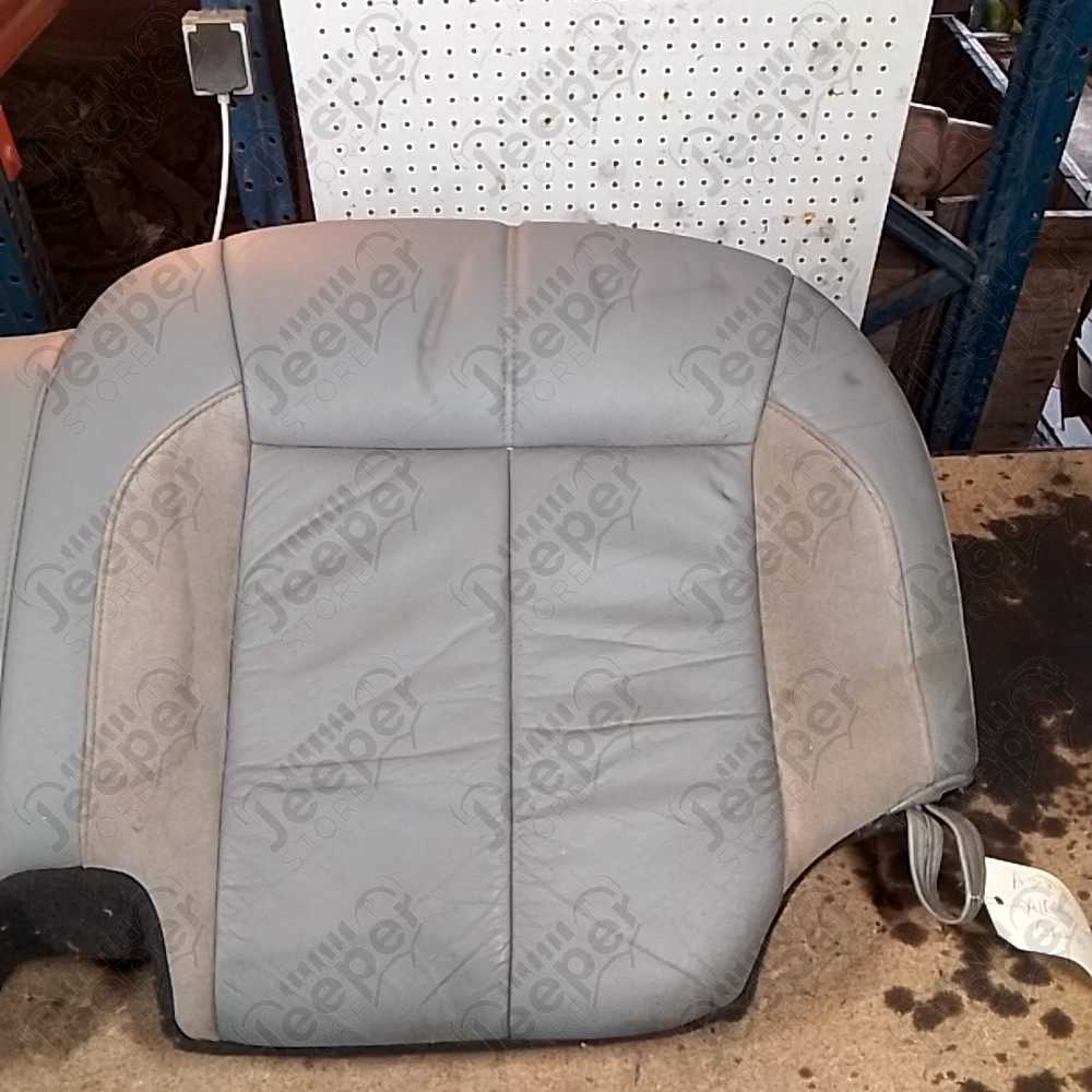 Occasion : Assise 2/3 banquette arrière grise en alcantara/cuir pour Jeep Grand Cherokee WJ, WG