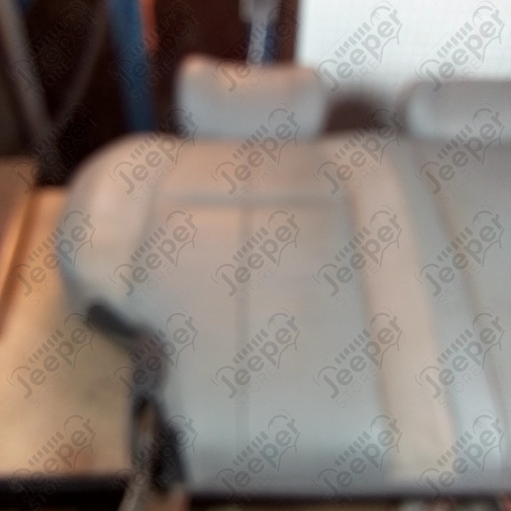 Occasion : Dossier 2/3 banquette arrière gris en alcantara/cuir + appui tête pour Jeep Grand Cherokee WJ, WG
