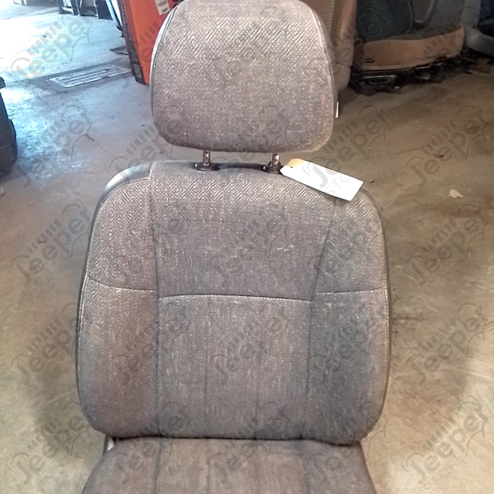 Occasion : Siège passager gris en tissu /cuir pour Jeep Cherokee XJ