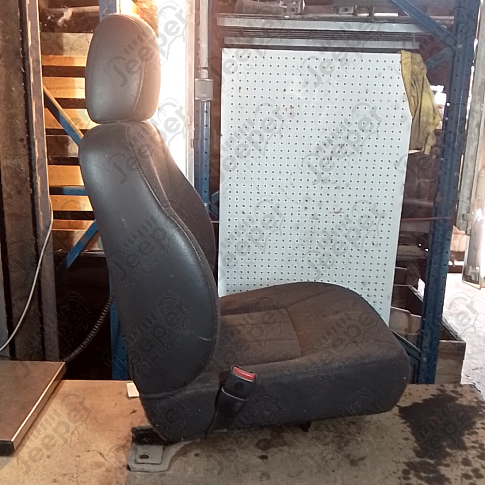 Occasion : Siège passager gris en tissu/cuir (sans socle) + appui tête pour Jeep Cherokee XJ