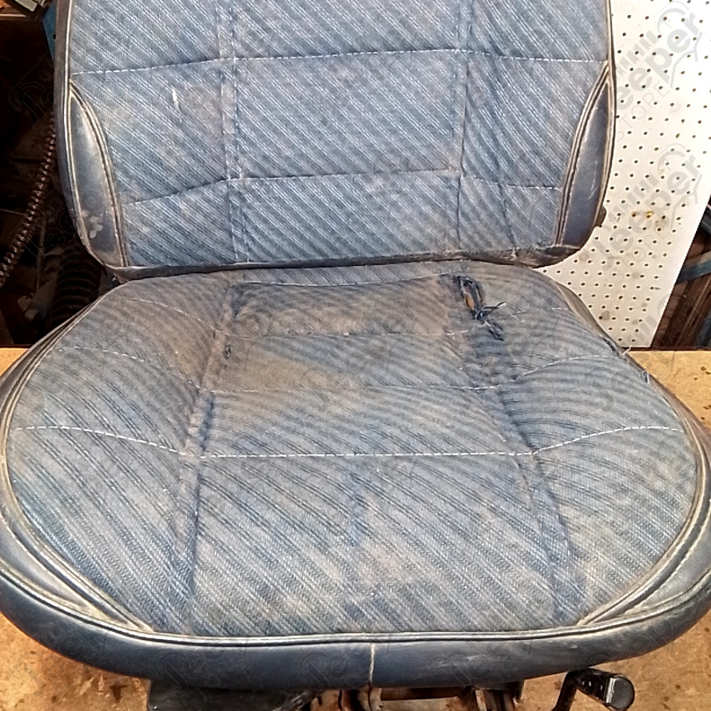 Occasion : Siège conducteur bleu en tissu (sans son socle) + appui tête pour Jeep Cherokee XJ