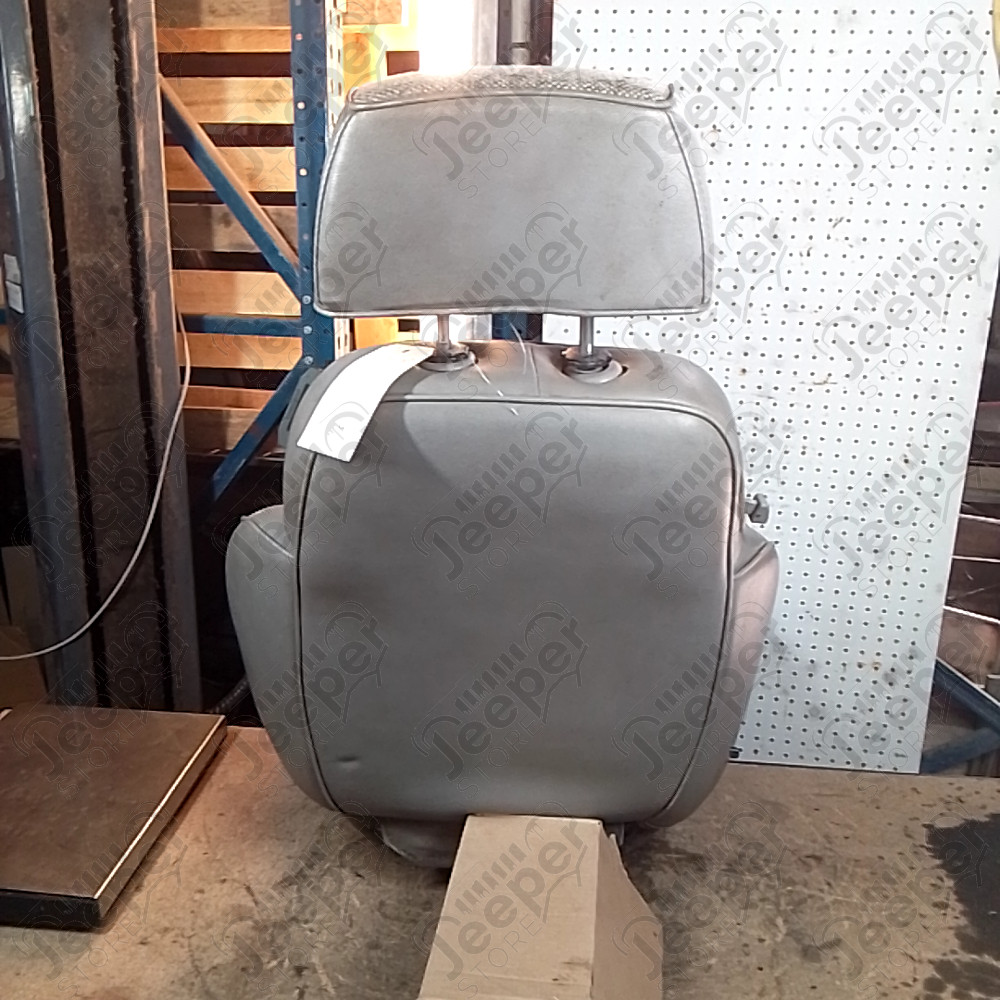 Occasion : Siège passager gris en tissu/cuir pour 2 portes + appui tête pour Jeep Cherokee XJ