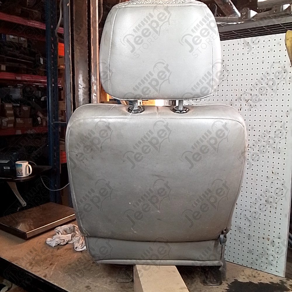 Occasion : Siège passager gris en tissu/cuir (sans son socle) pour Jeep Cherokee XJ