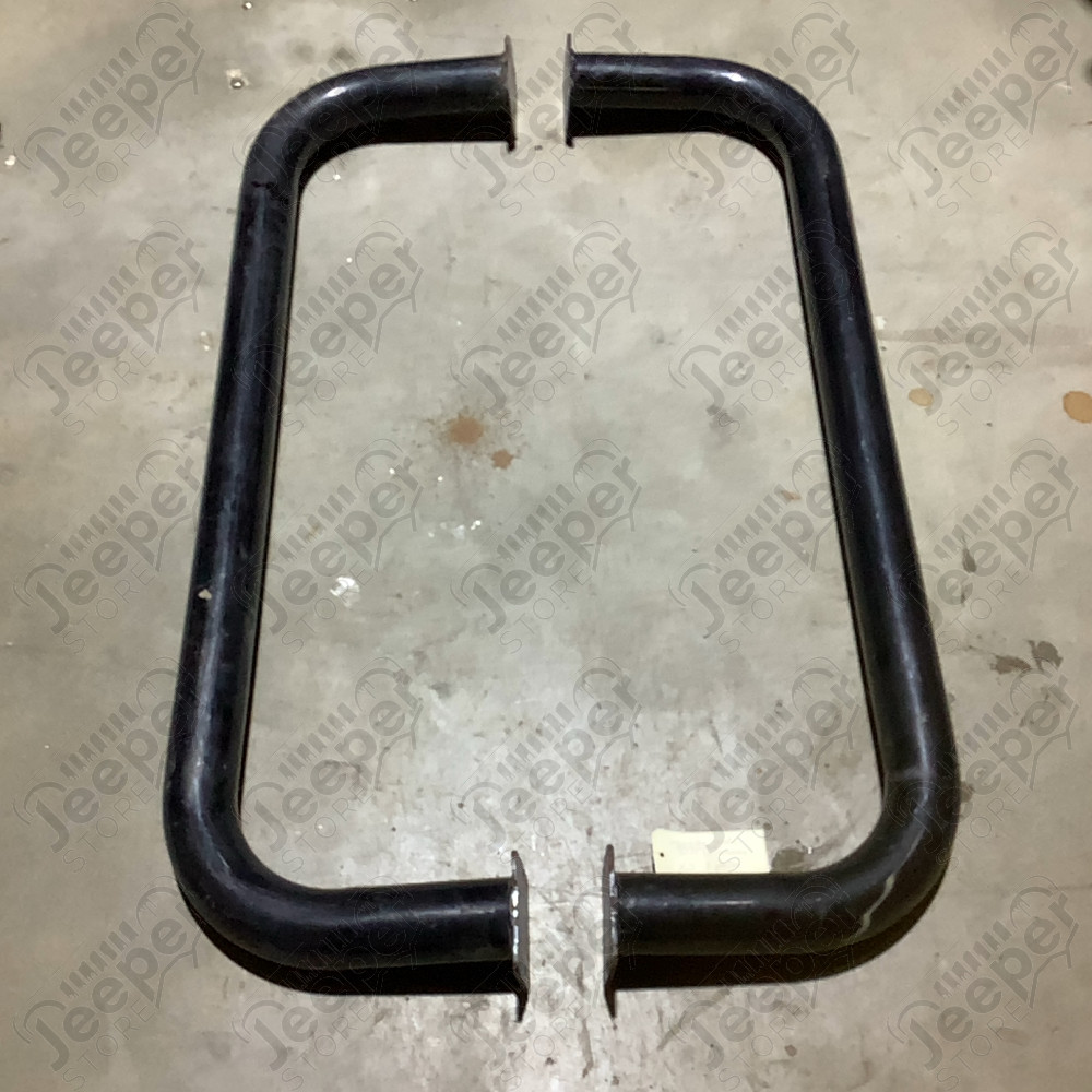 Occasion : Marche pieds tubulaire noir sans boulonnerie 2 portes pour Jeep Cherokee XJ